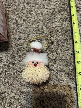 Vintage Santa  Christmas Ornament